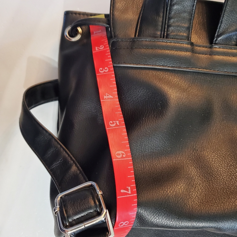 Wild Fable Black Backpack Purse - Picture 6 of 16